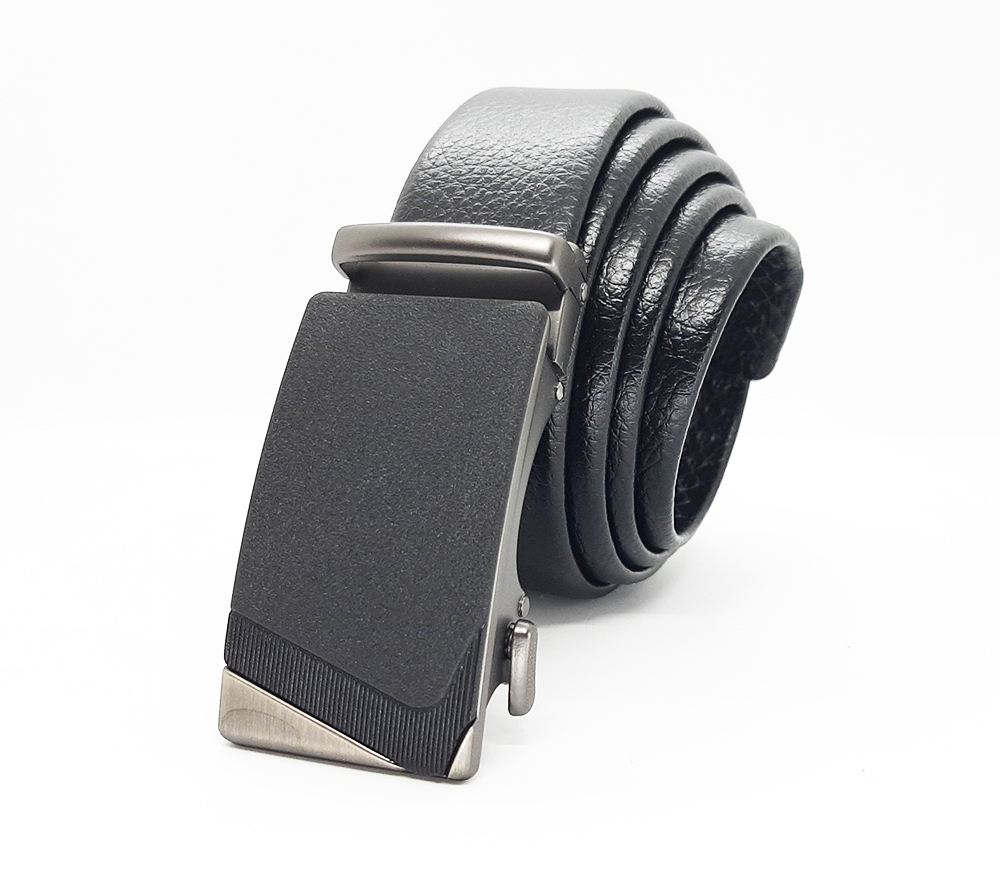 

Ремень мужской автомат из экокожи 105 см черный (142c)