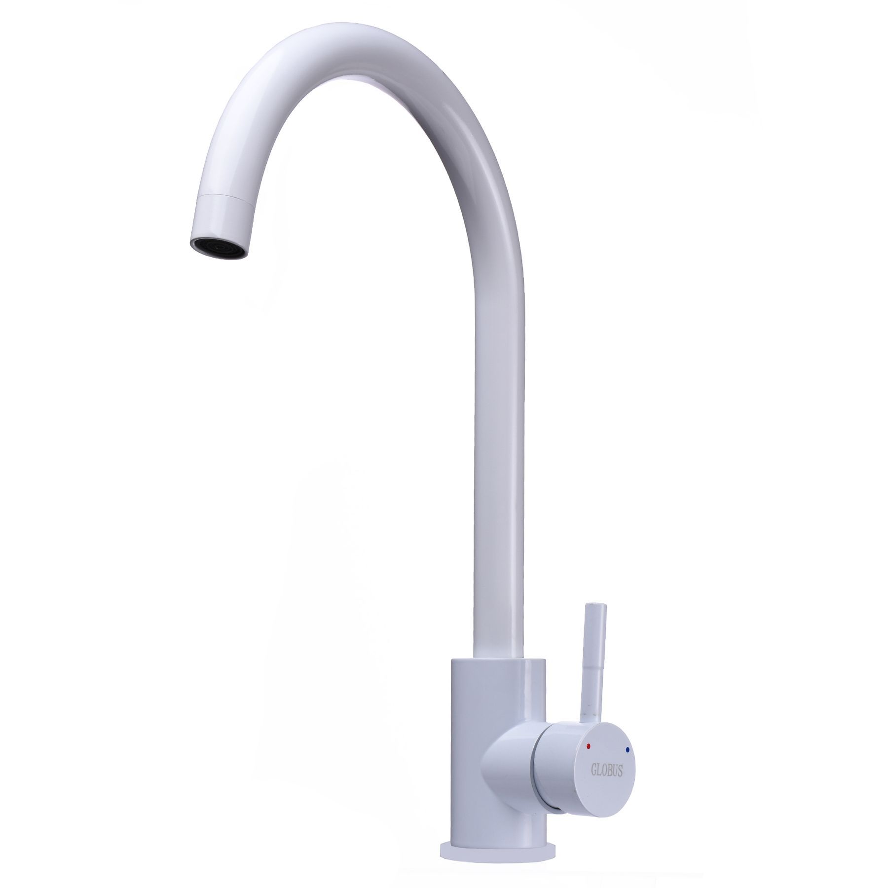 

Смеситель для кухни Globus Lux ALPEN SUS-203S-WW белый