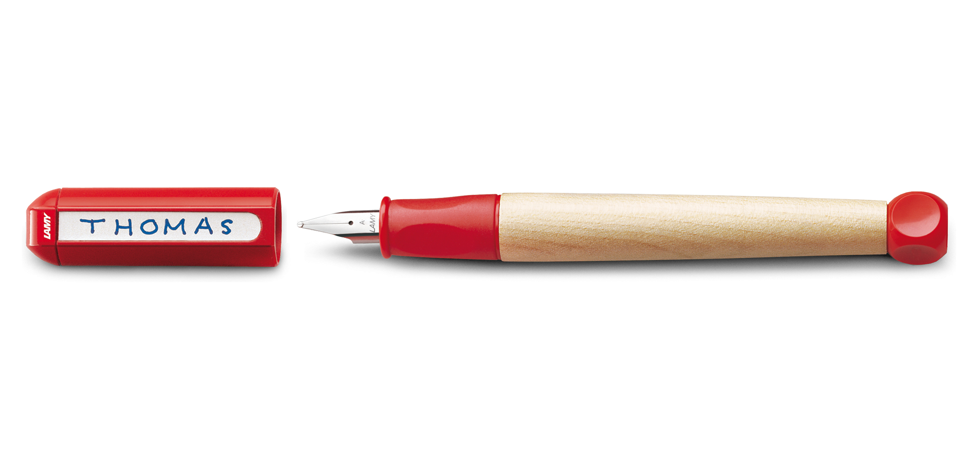 

Чорнильна Ручка Lamy ABC Червона A / Чорнила T10 Сині [010] (4014519277200)