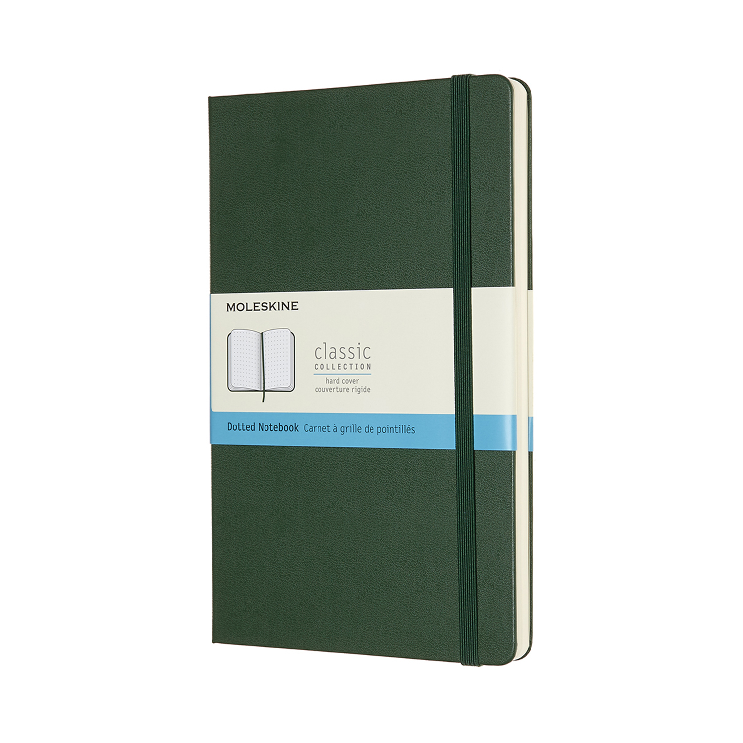 

Записник Moleskine Classic середній / Точка Миртовий Зелений (8058647629094)