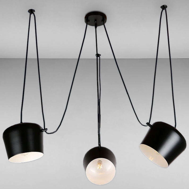 

Люстра подвесная Light House LS-17107-3 BK черная