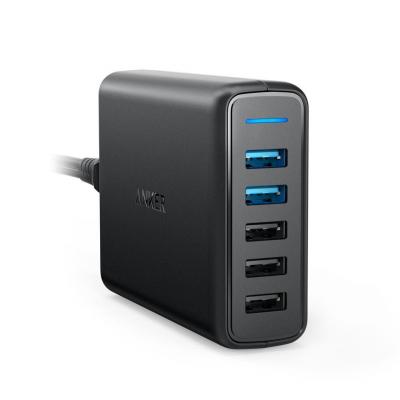 

Зарядное устройство Anker PowerPort 5 - 63W 2xQC3.0 & 3xUSB PowerIQ Black