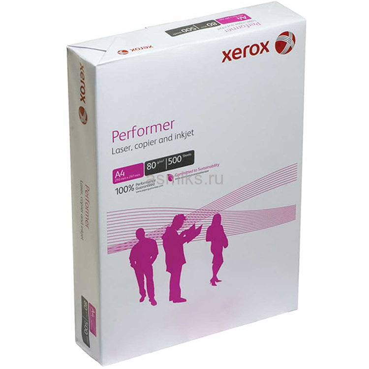 

Бумага офисная XEROX A4 Performer (Class C) Белая