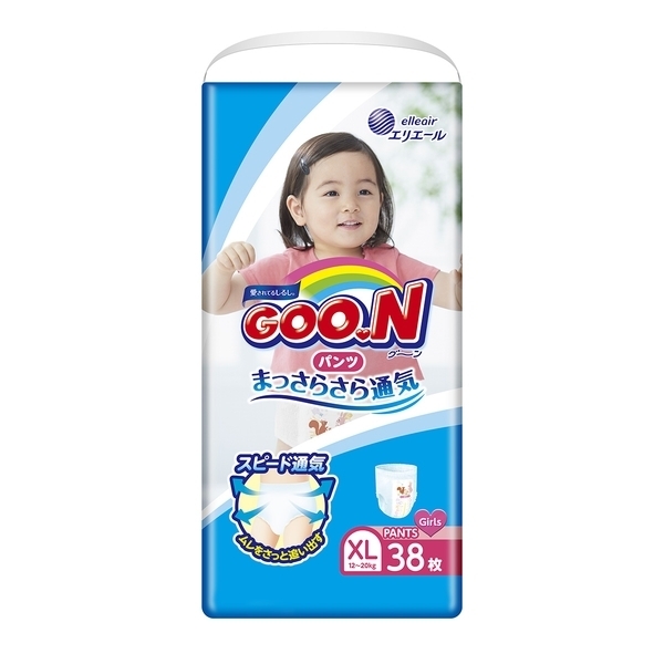 

Подгузники-трусики XL 38шт Goo.N (4902011751413) (753715)