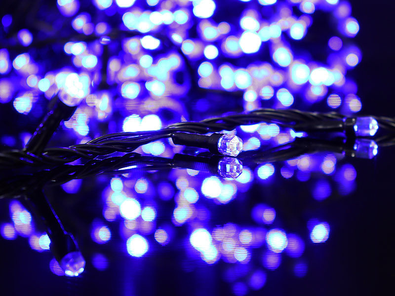 

Гирлянда лампа Рубинка большая 400LED (синий) LED400B-8
