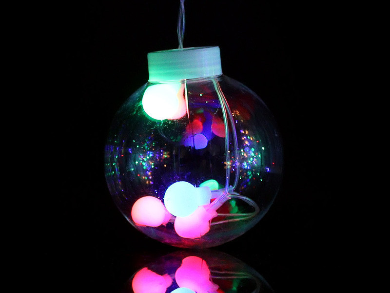 

Гирлянда 10 больших шаров (разноцветные) LAMP-BALL-12-M