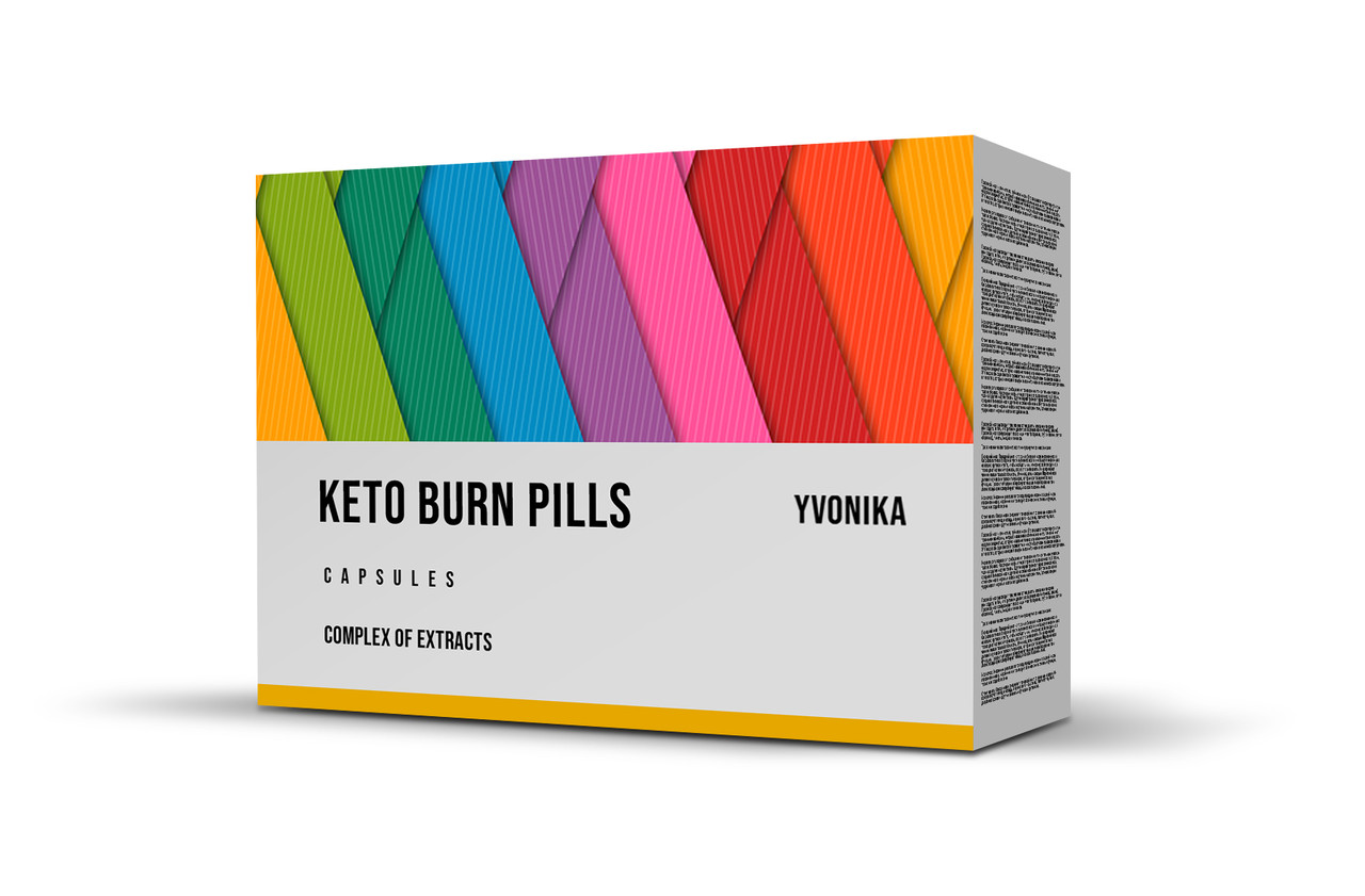 

Натуральная добавка Yvonika Keto Burn Pills для похудения капсулы 20 шт