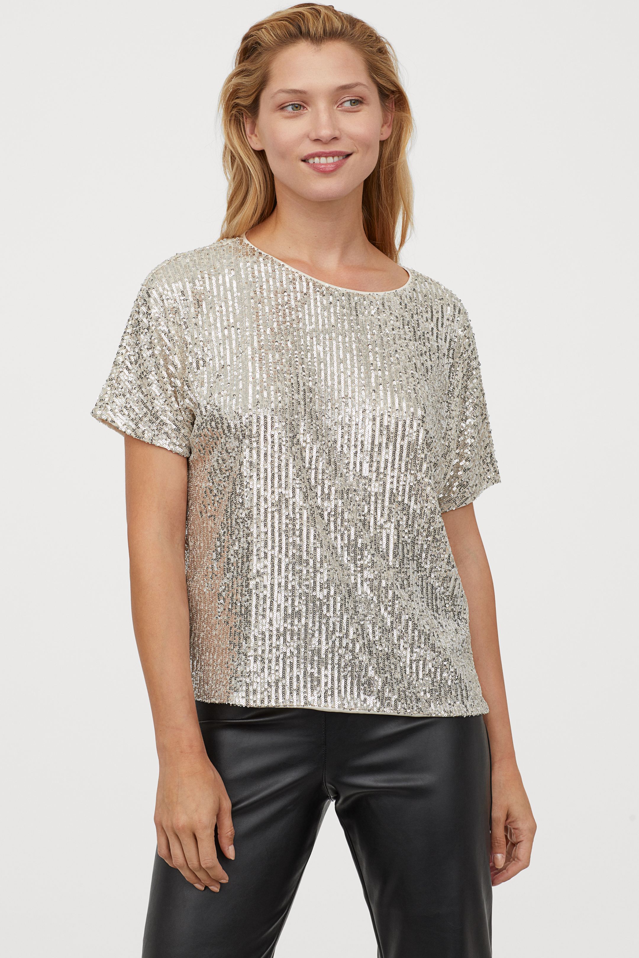 

Блузка H&M 0798791-0 S Белая (СА2000001406786)
