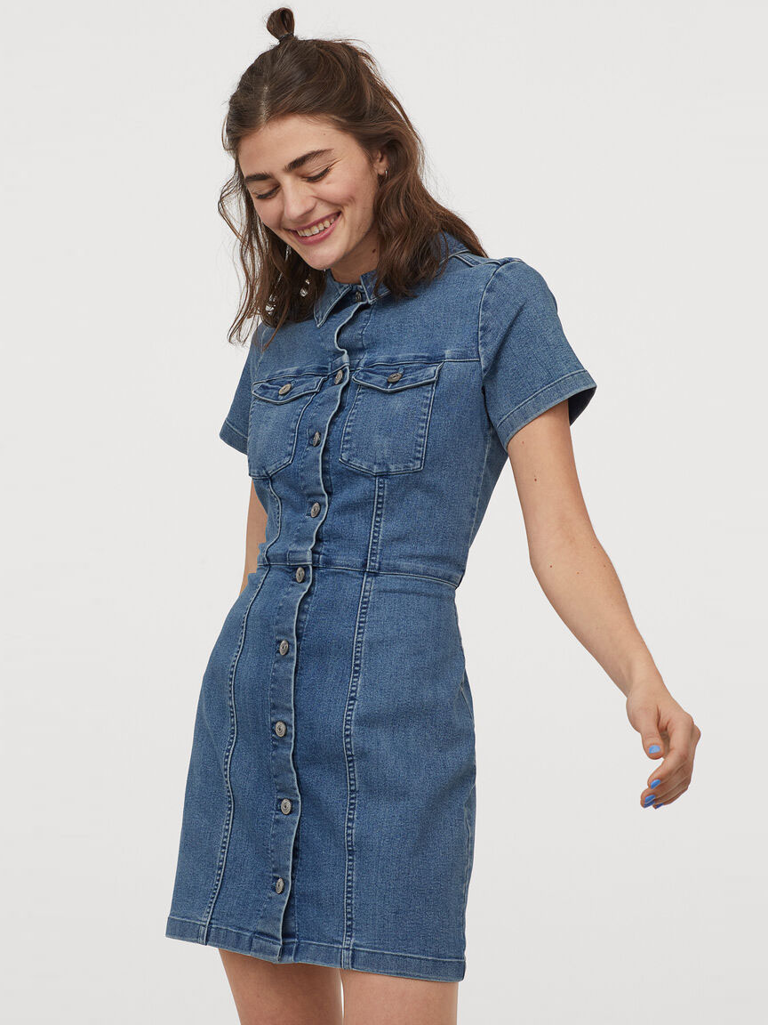 

Платье джинсовое H&M 12-0866755-002  Синее (СА2000001894910, Платье джинсовое H&M 12-0866755-002 46 Синее (СА2000001894910)