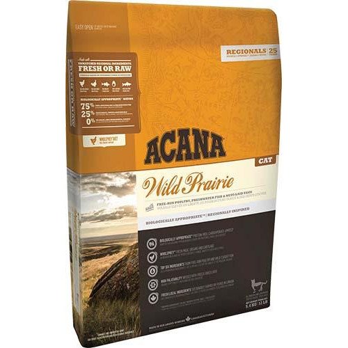 

Сухой корм Acana Wild Prairie Cat со вкусом птицы для кошек всех пород, 340 г