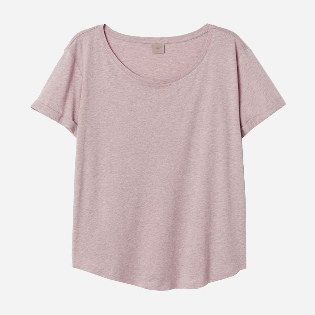 

Футболка H&M 0659132-9  Розовая (СА2000001897249, Футболка H&M 0659132-9 2XL Розовая (СА2000001897249)