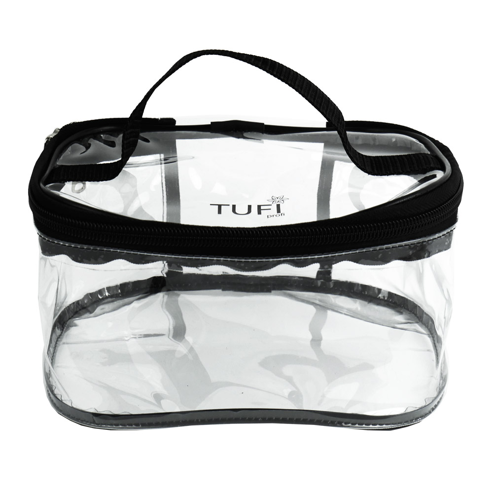 

Косметичка TUFI profi PREMIUM Beauty aquarium прозрачная 21х16х9 см