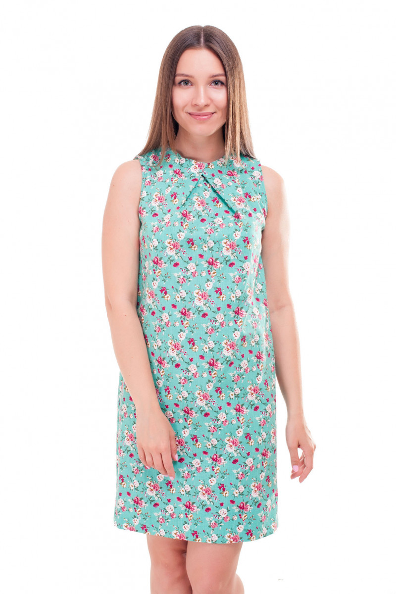 

Платье LadyLike 151053301 40 бирюзовoе