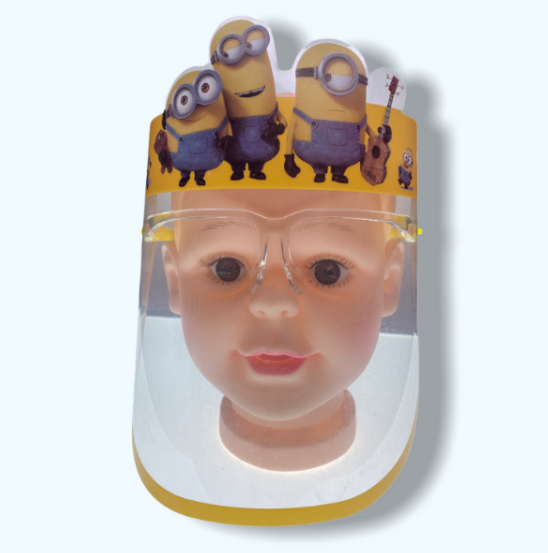 

Маска щит с очками Миньйоны