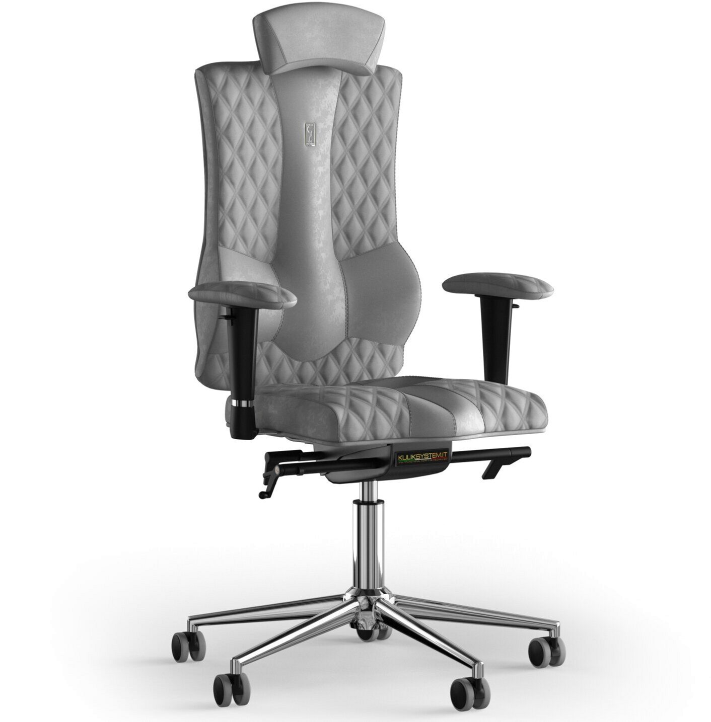 

Кресло Kulik System Elegance Серебристое (10-901-WS-MC-0316)