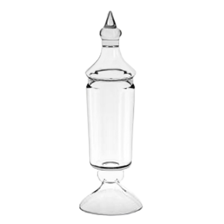 

Конфетница ручной работы BERGLASS Фуршет h-46 см d-15 см прозрачная 22033