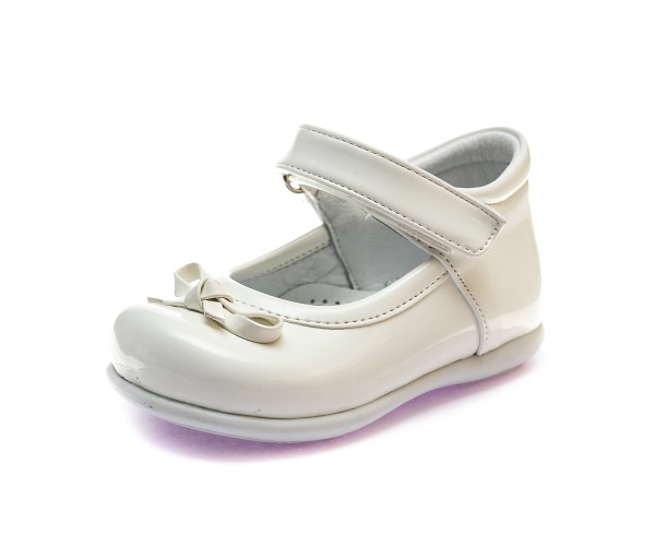 

Туфли Sibel Bebe 119 бел лак (19-21) 20
