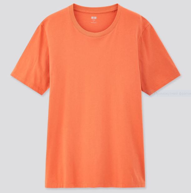 

Футболка Uniqlo SUPIMA COTTON размер М, оранжевая