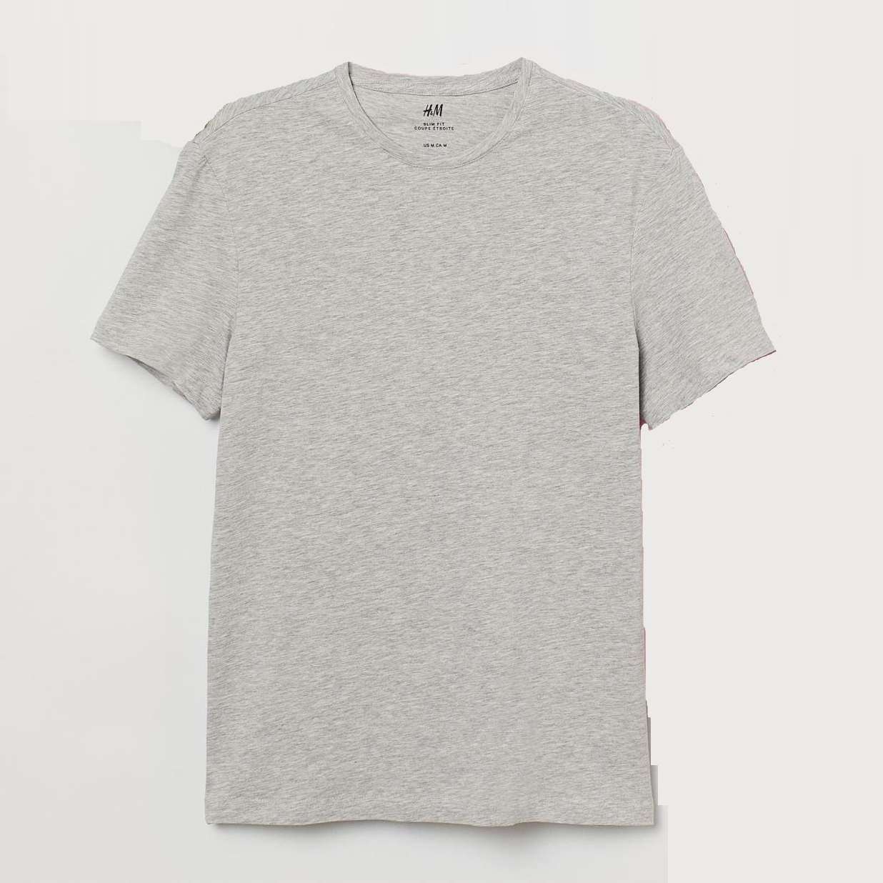 

Футболка H&M 6246843abr  Светло-серая, Футболка H&M 6246843abr S Светло-серая