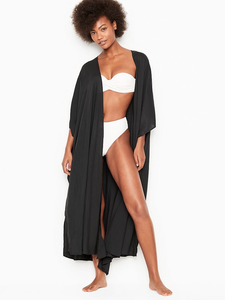 

Пляжная туника Victoria's Secret OAHU COVER-UP 1159758989 (Черный, M/L)