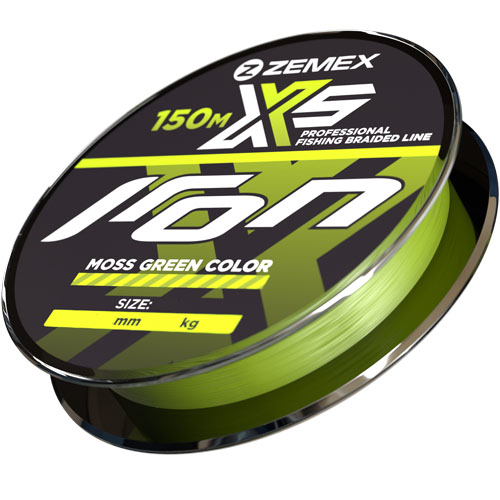 

Шнур ZEMEX IRON X5 150 м 0.14 мм 4.83 кг moss green фидер быстротонущий (6912084405142)