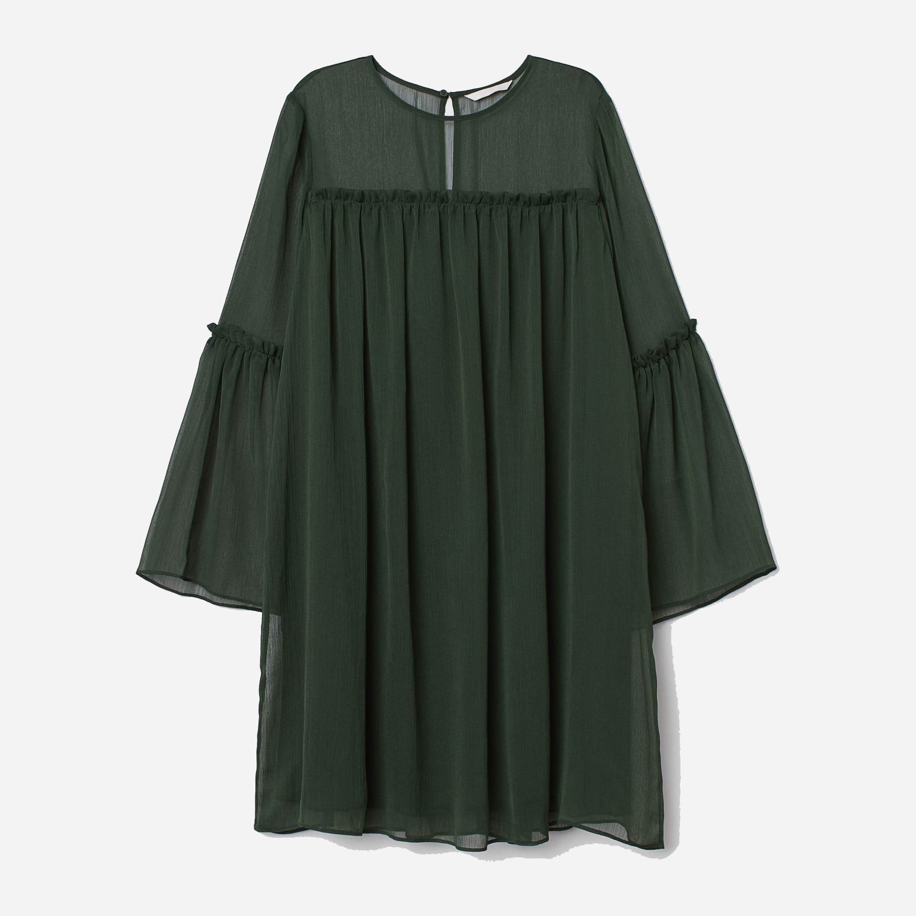 

Платье H&M 7038338RP7  Темно-зеленое, Платье H&M 7038338RP7 38 Темно-зеленое