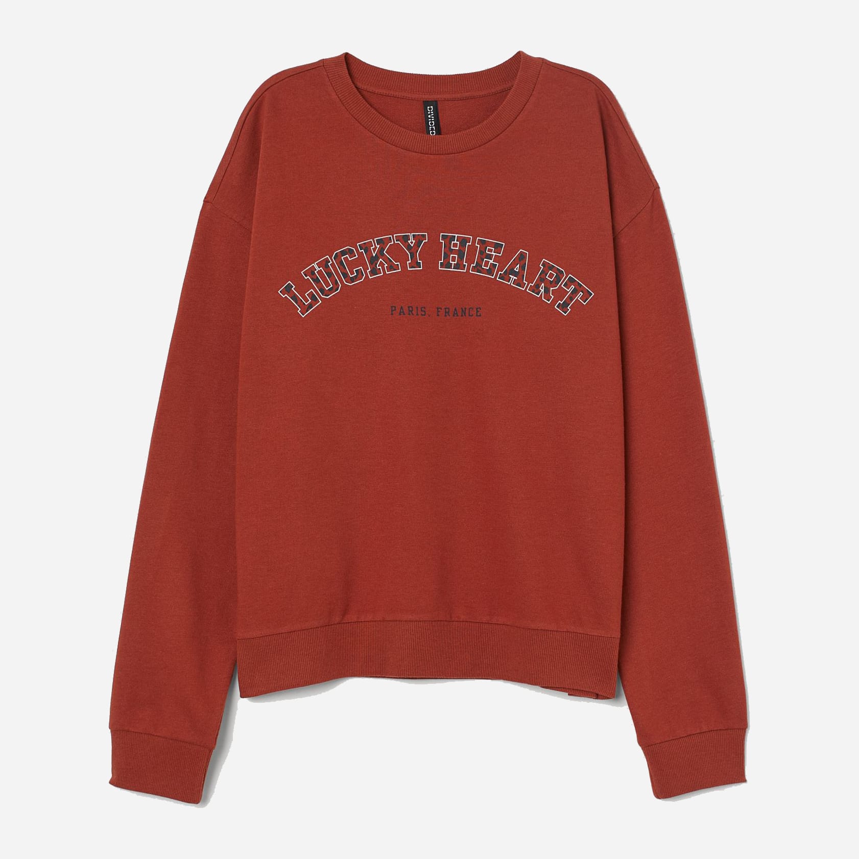 

Свитшот H&M 7542670log  Терракотовый, Свитшот H&M 7542670log S Терракотовый