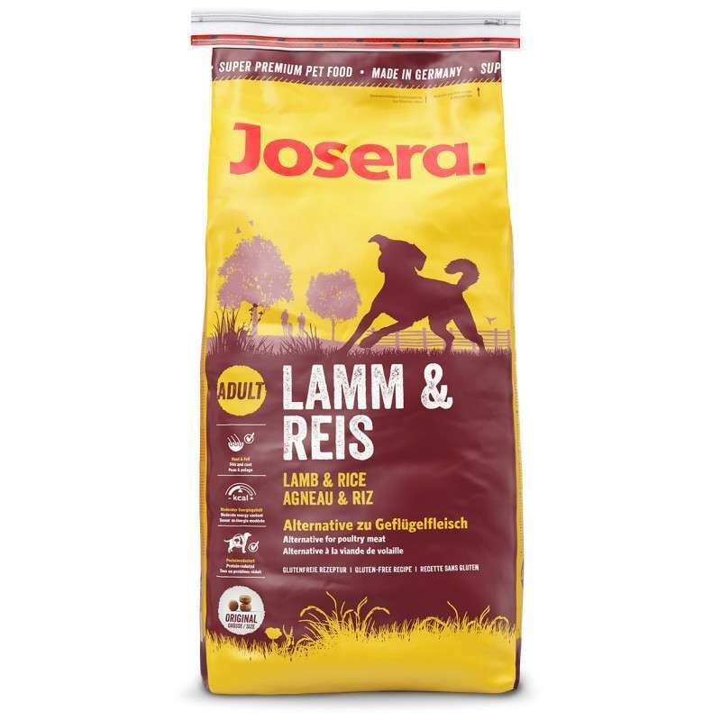 

Сухой корм для собак всех пород (ягненок и рис) Josera Lamb and Rice 15кг