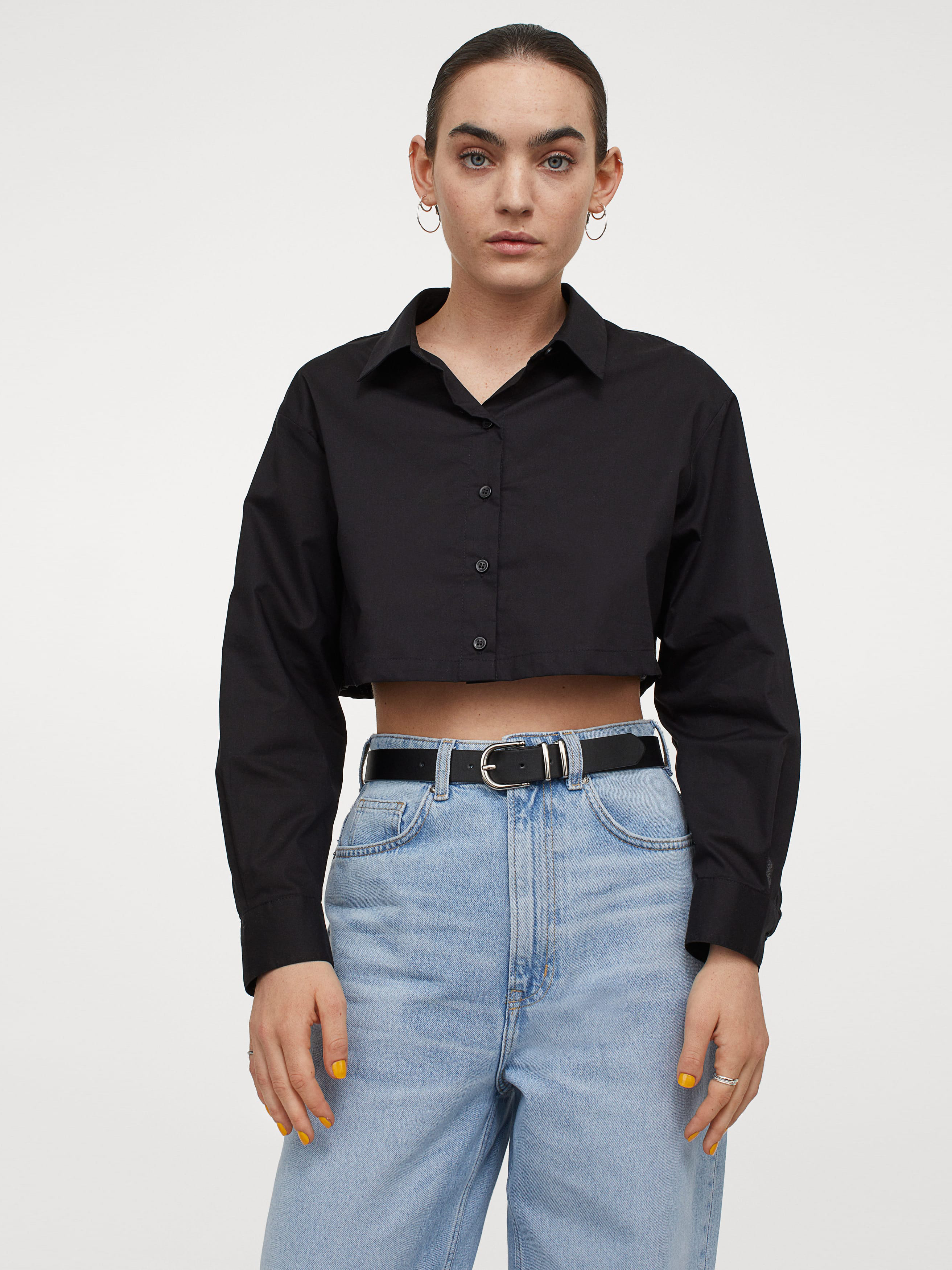 

Рубашка H& 9480933abr  Черная, Рубашка H&M 9480933abr M Черная