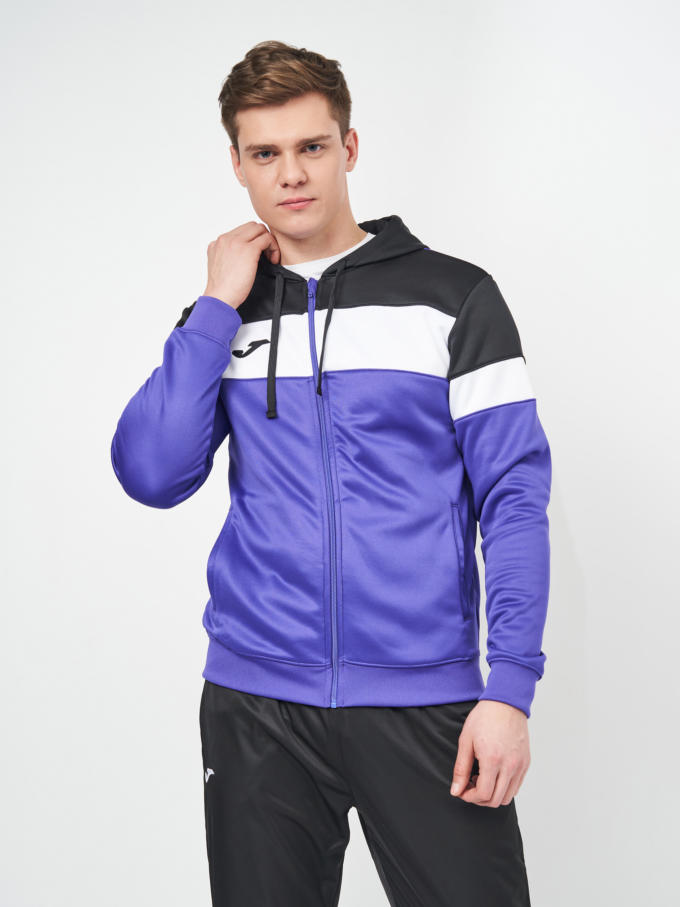 

Толстовка Joma Crew IV 101537.551  Фиолетовая, Толстовка Joma Crew IV 101537.551 2XL Фиолетовая