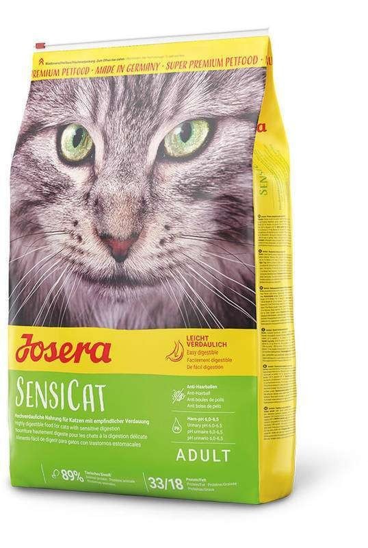 

Сухой корм для кошек с чуствительным пищеварением Josera SensiCat 10кг