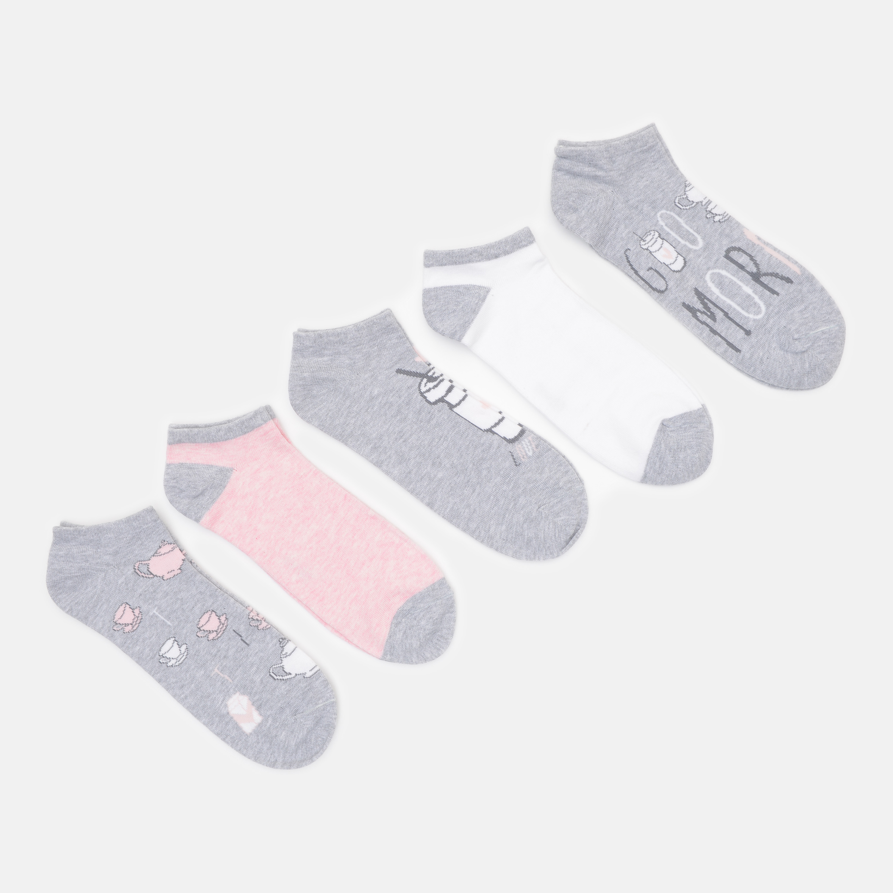 

Носки (5 пар) C&A   серый принт 5867079840416, Носки (5 пар) C&A 39 42 серый принт 5867079840416