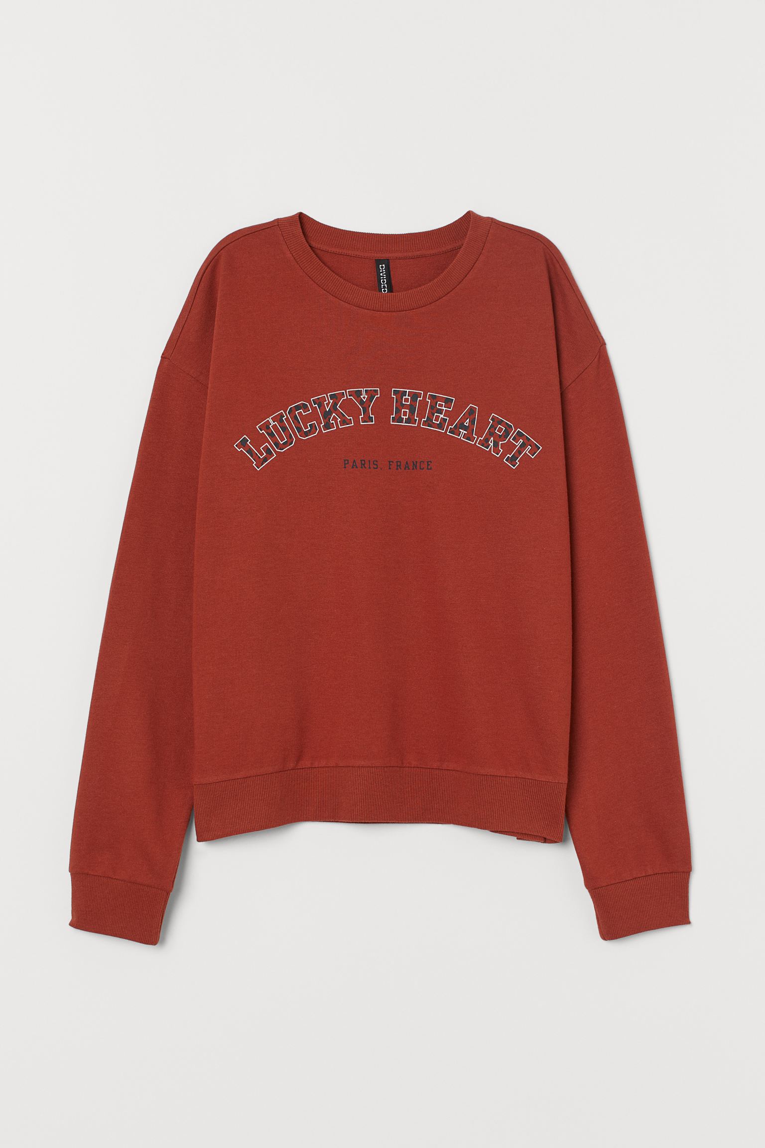 

Свитшот H&M  терракотовый 2412754267, Свитшот H&M XS терракотовый 2412754267