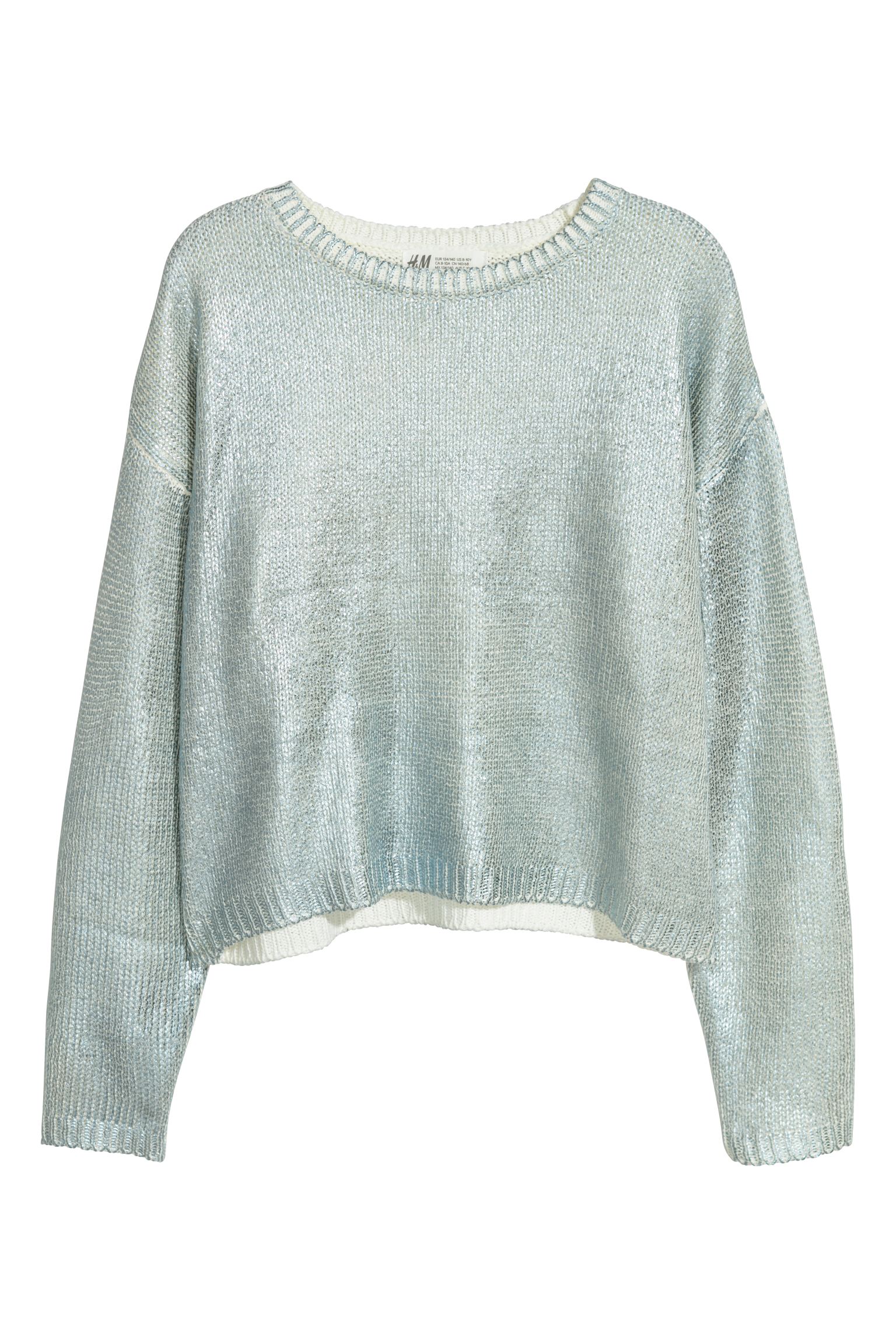 

Джемпер H&M 170см голубой блеск 21105784317