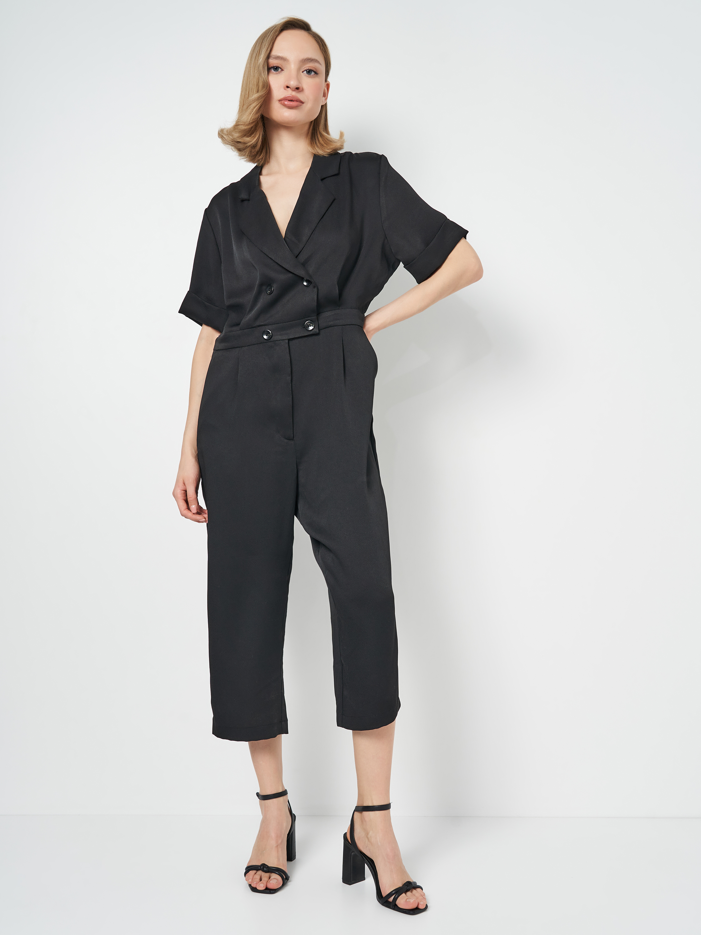 

Комбинезон H&M  черный 31283112456, Комбинезон H&M 44 черный 31283112456