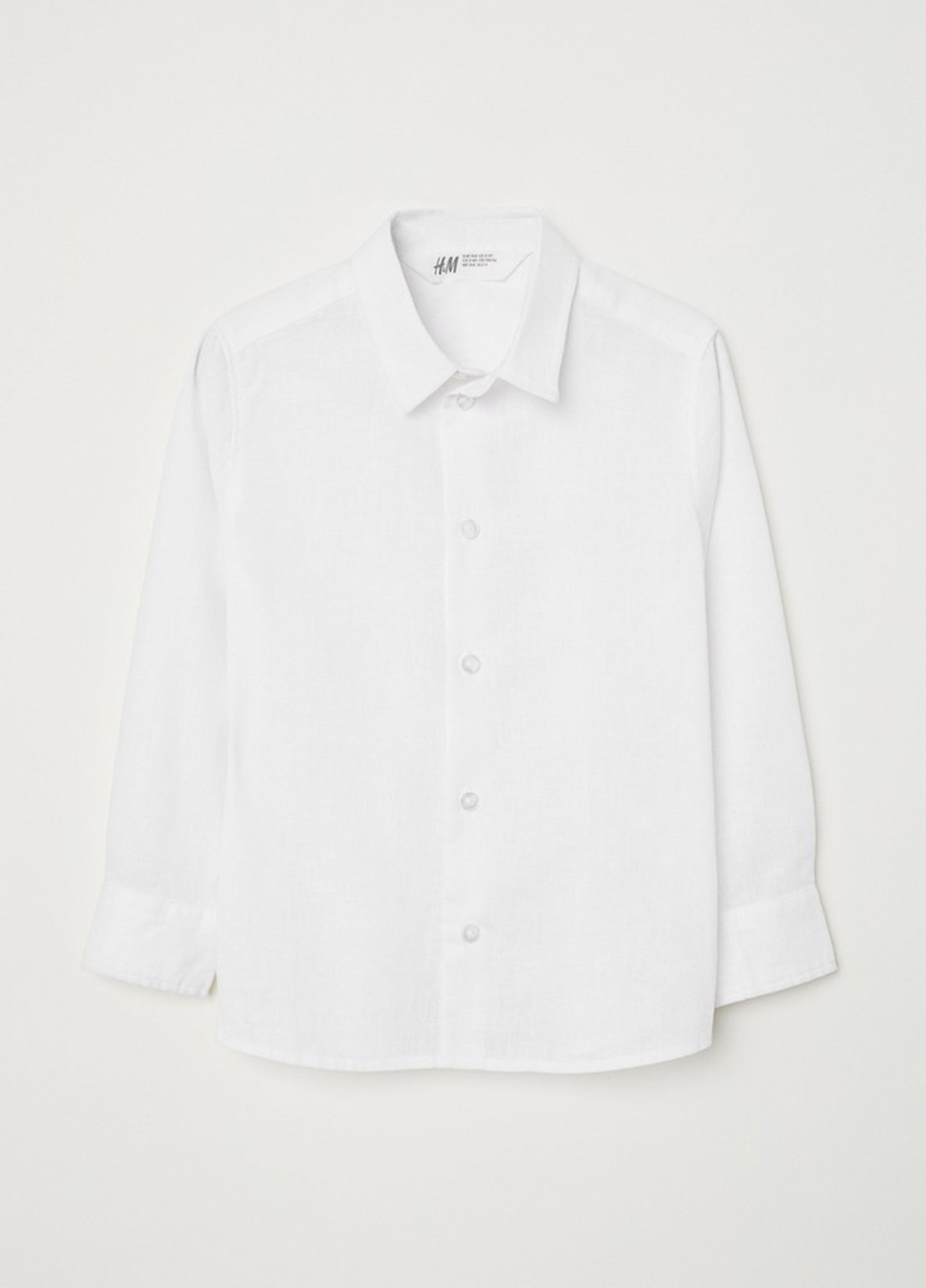 

Рубашка H&M 92см белый 2712755686