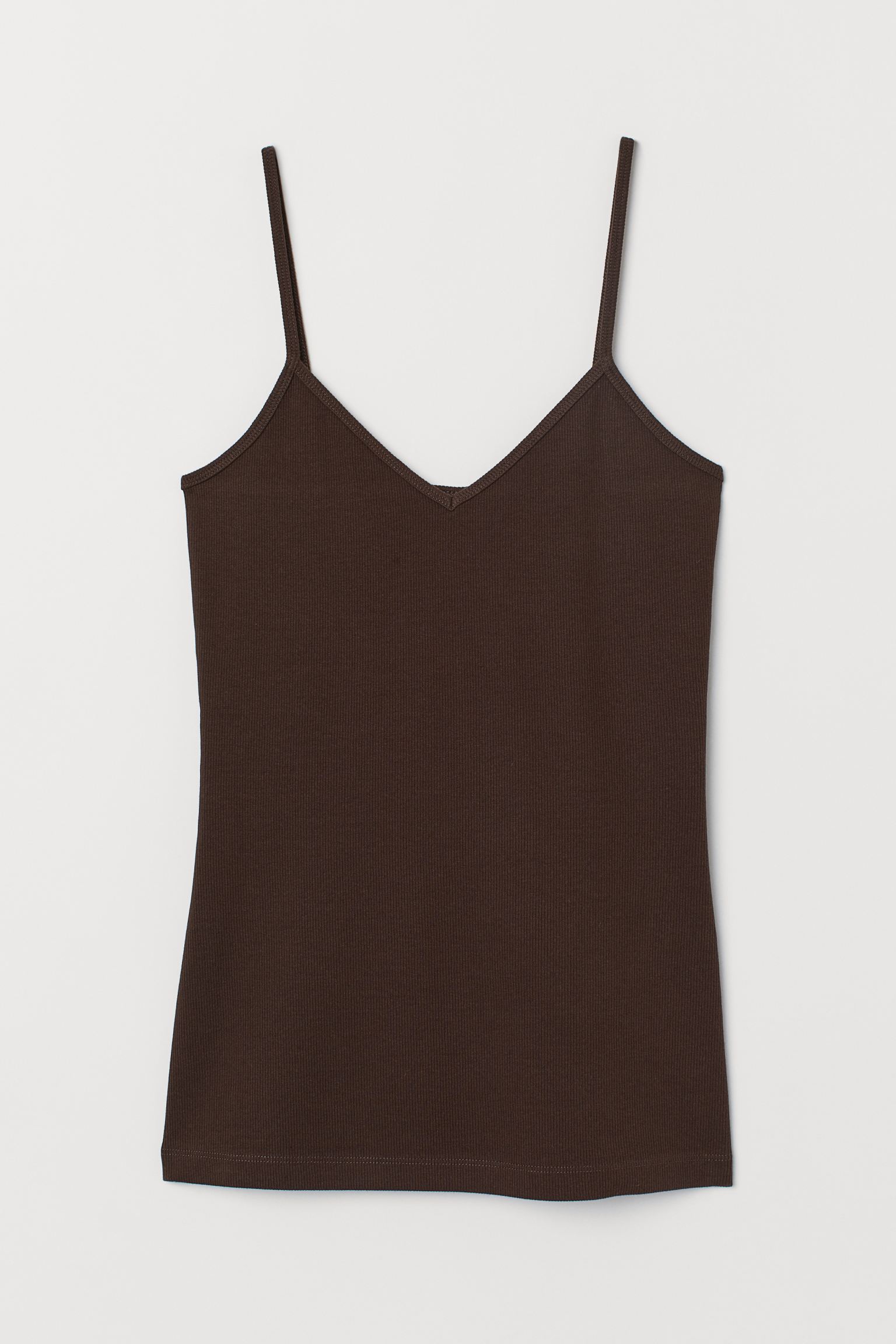

Майка H&  коричневый 1712780188, Майка H&M M коричневый 1712780188