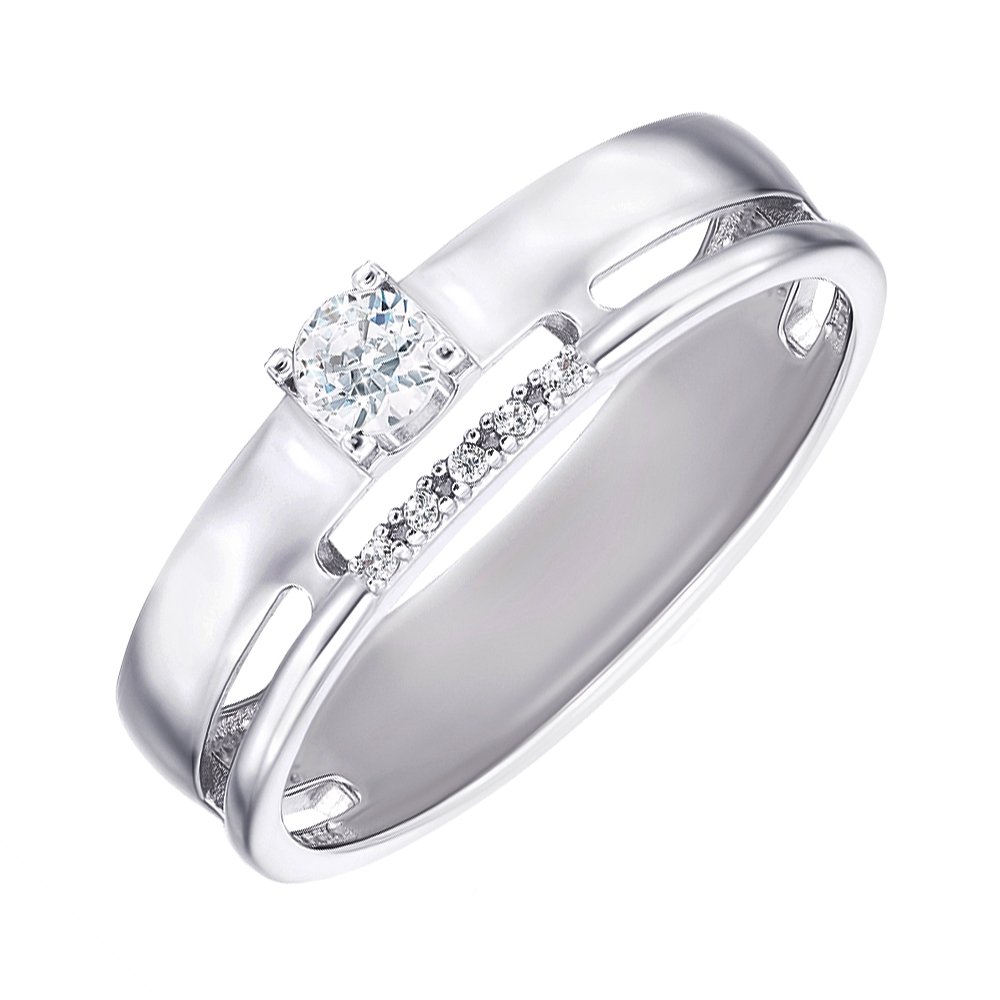 

Серебряное кольцо с фианитами S Zirconia 000149162 16 размера