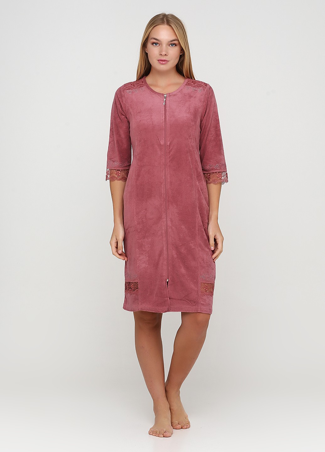 

Халат женский Romeo Life 2XL кирпичный (3576_Кир)