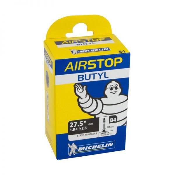 

Камера Michelin 27.5x1.9/2.6 B4 FV 40мм (48/62-584) 215гр.