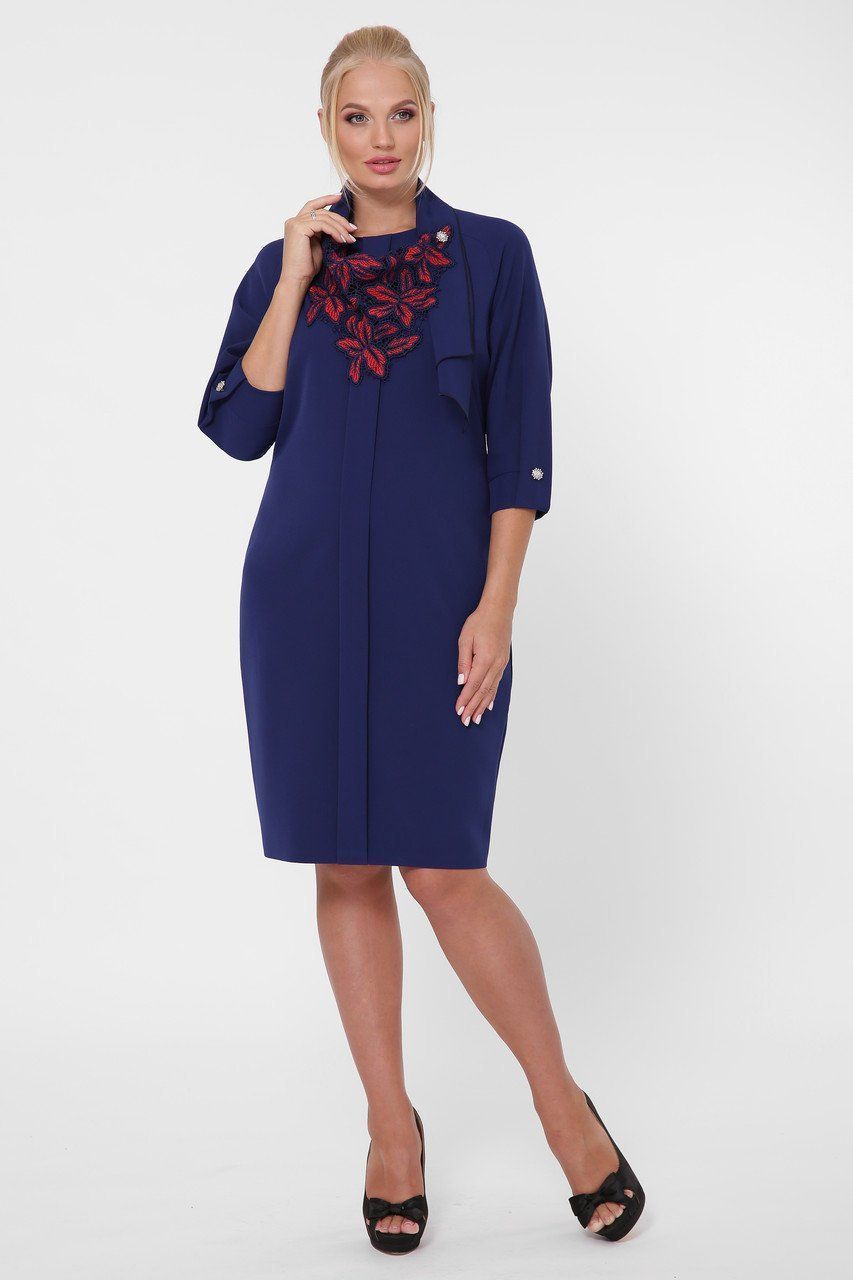 

Платье Maximoda ЕVL1251/синее - синий, Платье Maximoda ЕVL1251/синее 56-58 синий