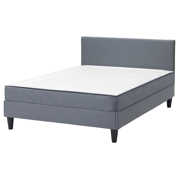 

Ліжко SABOVIK IKEA 693.857.50 сірий 140х200