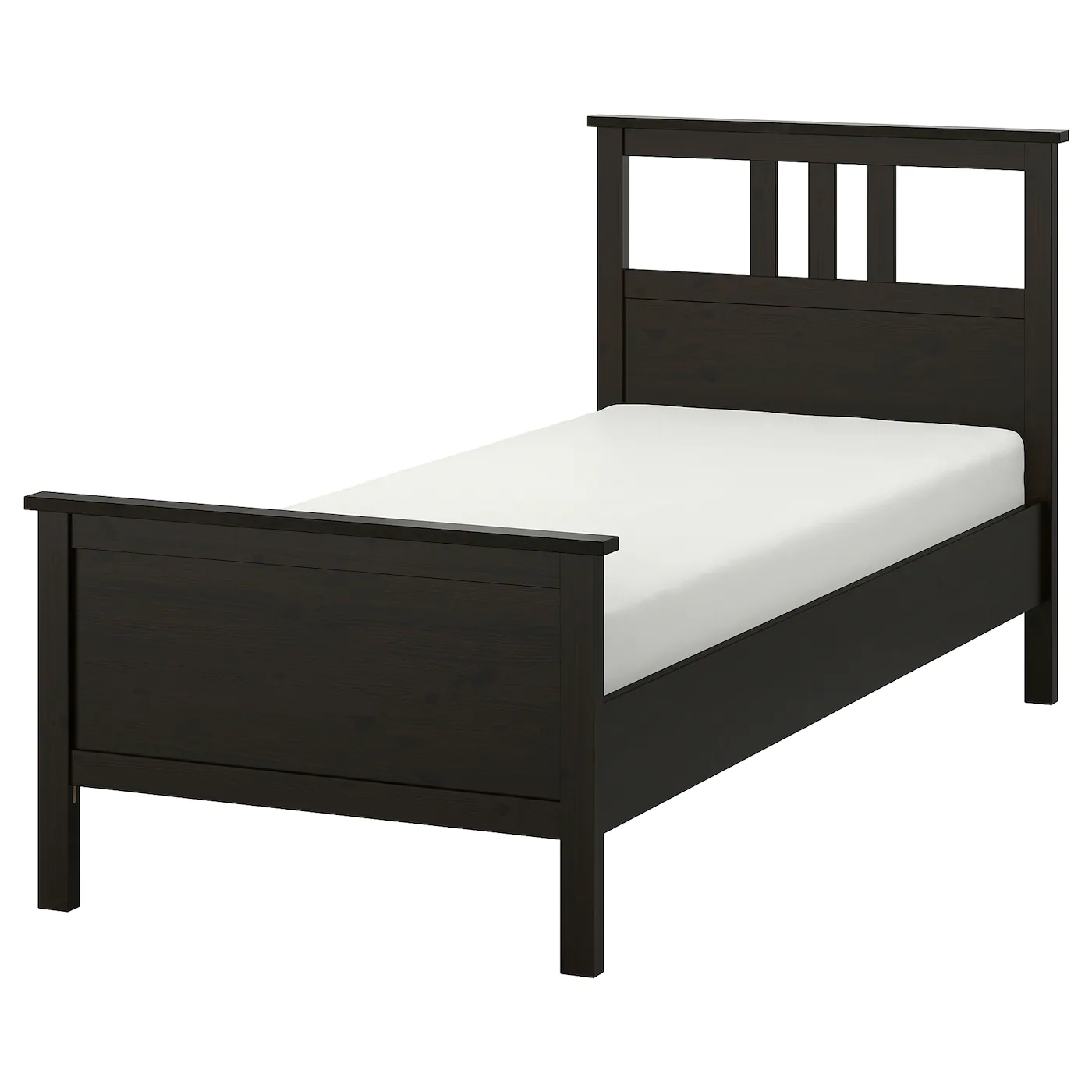 

Ліжко HEMNES IKEA 702.495.49 чорний/коричневий