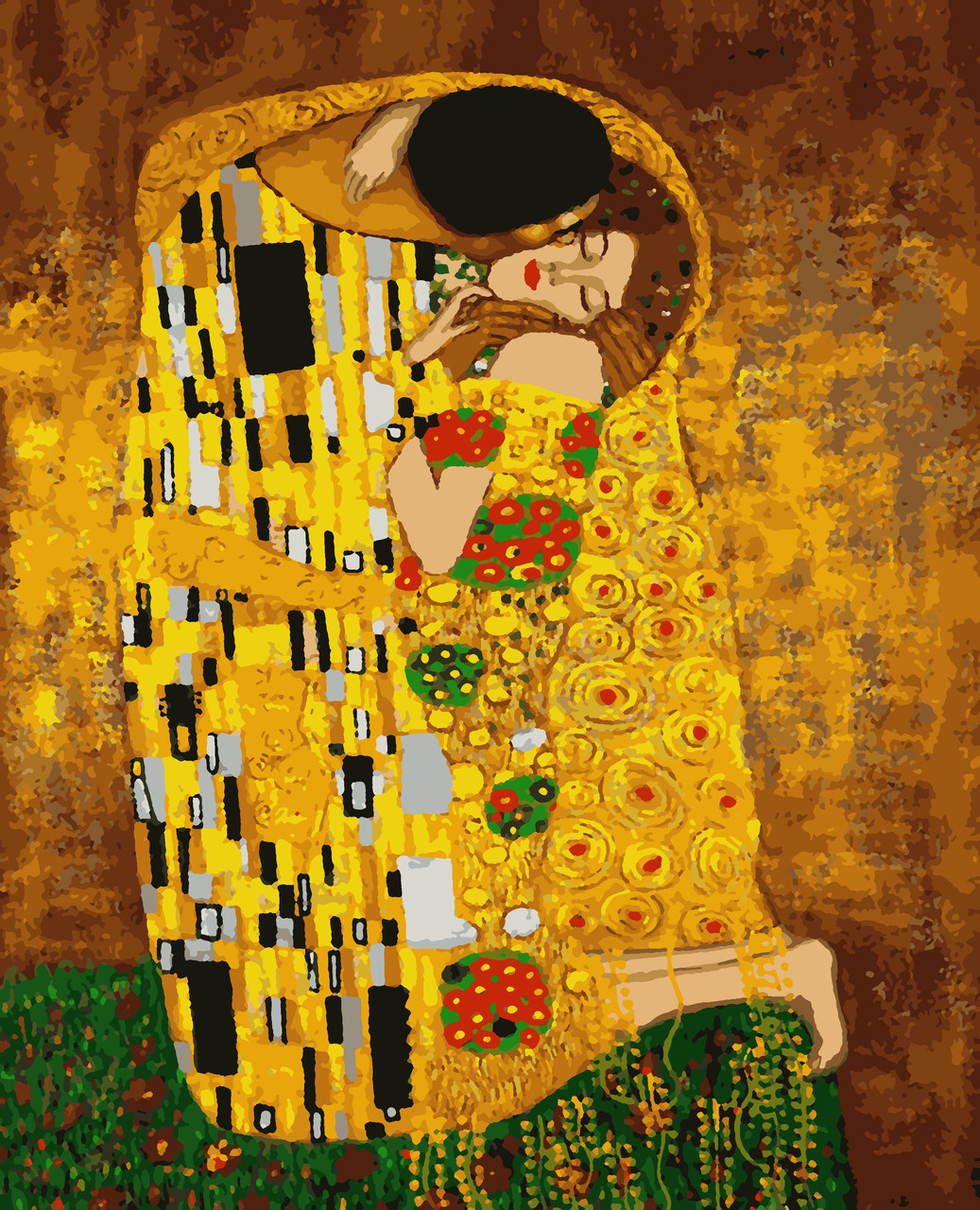 

Картины по номерам Artissimo Густав Климт Поцелуй 40*50 см