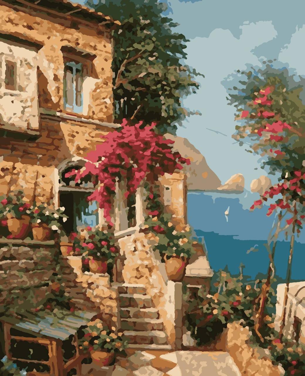 

Картины по номерам Artissimo Отдых в Средиземноморье 40*50см