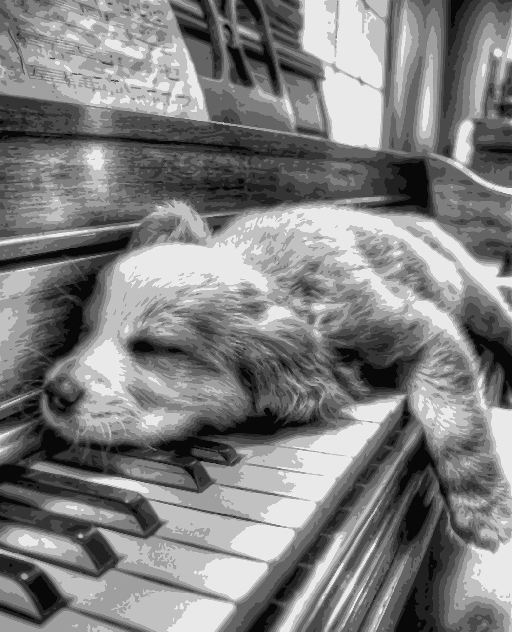 

Картины по номерам Artissimo Наигрался 50*60 см