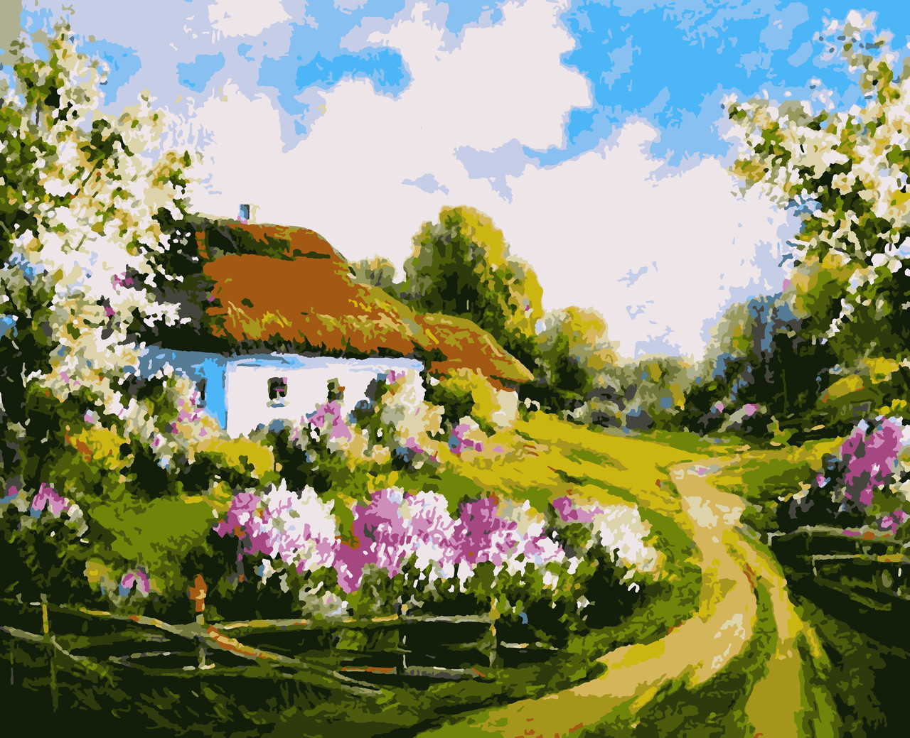 

Картины по номерам Artissimo Весна 50*60 см