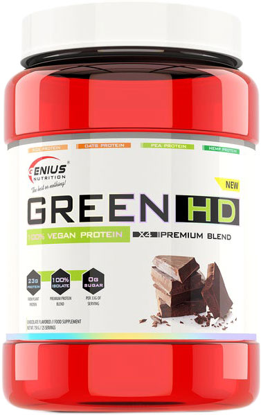

Протеин Genius Nutrition Green-HD 750 г Шоколад (5402962216959)