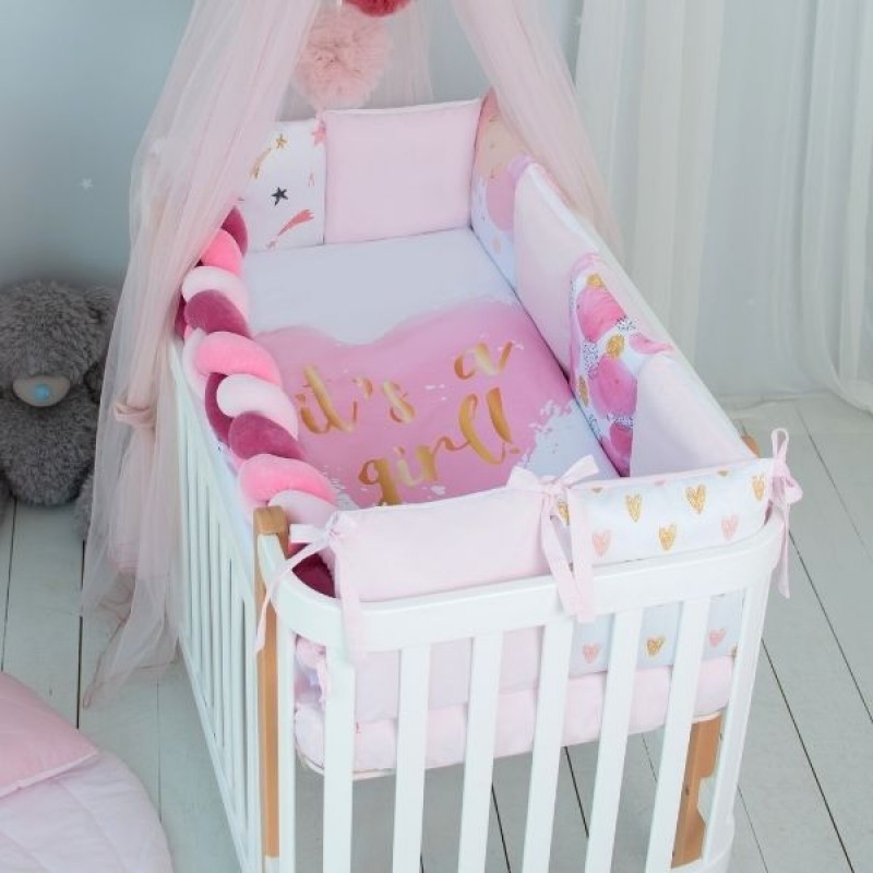 

Постільний комплект Veres It's a girl! (bc-348309)