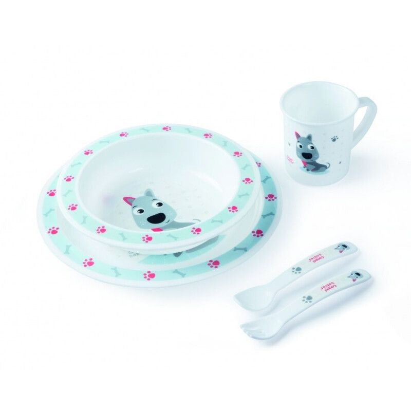 

Набір посуду Сanpol babies 4/401_blu пластиковий столовий Cute Animals - собачка (bc-357066)